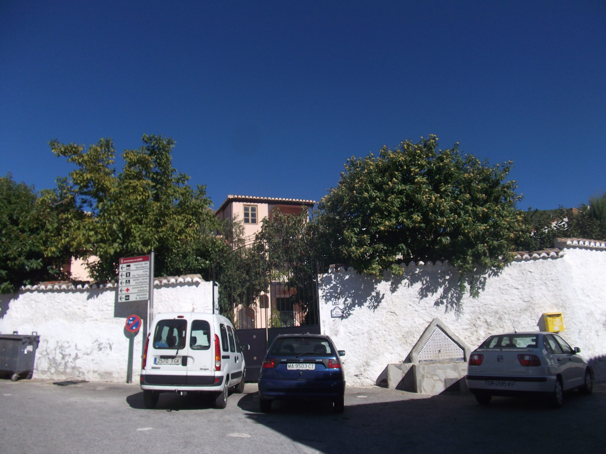 Fachada de la casa señorial de la familia Blanes